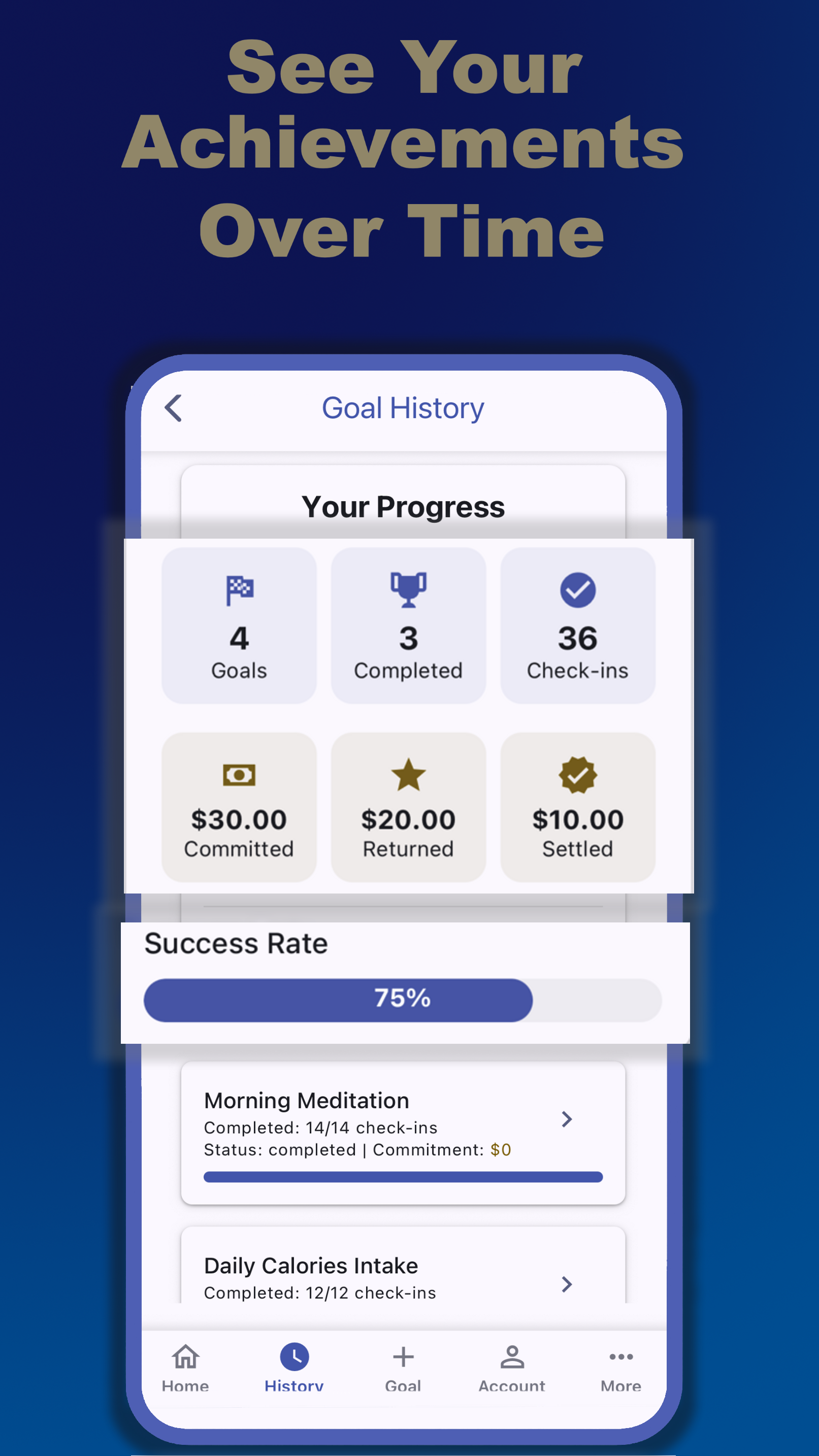 C'Meet It goal completion celebration